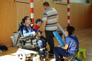 Boccia II. ligové kolo BC3 Žilina Turie 2014