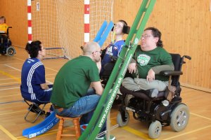 Boccia II. ligové kolo BC3 Žilina Turie 2014