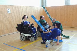 Boccia II. ligové kolo BC3 Žilina Turie 2014