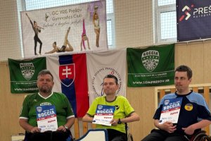 Boccia liga máj 2025 v Prešove