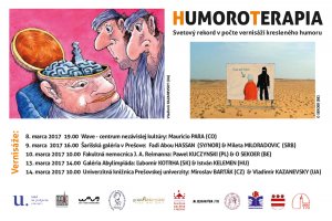 Humoroterapia 2017 - vernisáž kresleného humoru