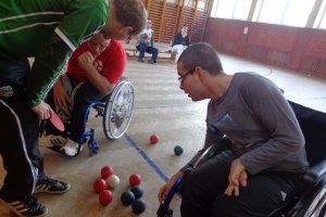 Boccia BC2 1. ligové kolo 2015 BA