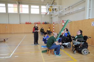 Boccia II. ligové kolo BC3 Žilina Turie 2014