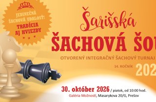 Šarišská šachová šou 2026