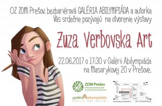 Výstava „Zuza Verbovska Art“