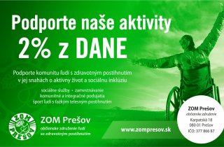 2% pre ZOM Prešov