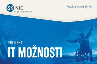 Spoločnosť SK-NIC podporila náš projekt „IT MOŽNOSTI”