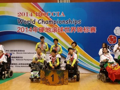 Boccia - Majstrovstvá sveta v Číne