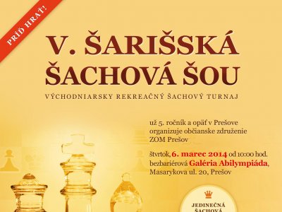 V. Šarišská šachová šou