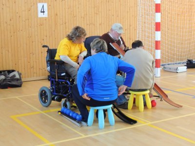 Boccia II. ligové kolo BC3 Žilina Turie 2014