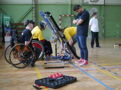 Boccia - ligový turnaj Prešov 2016