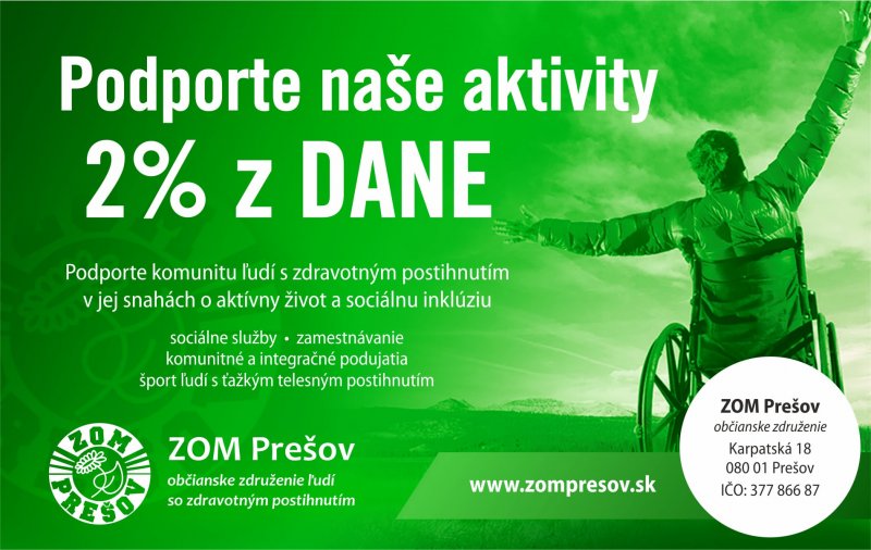 Podporte nás 2%
