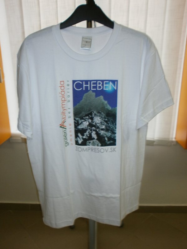 Tričko Cheben, hory - TiArt